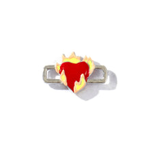 Fire Heart Charm