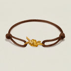 The Knot — OWYD hand-knotted silk cord bracelet